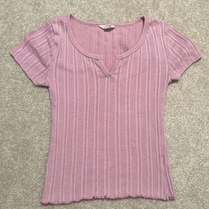 Purple-Pink Crop Top
